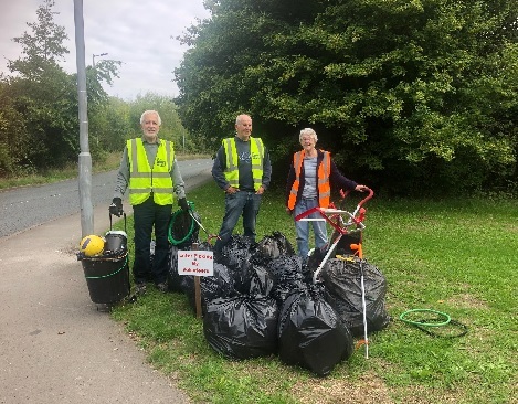 Dinnington litter pickers