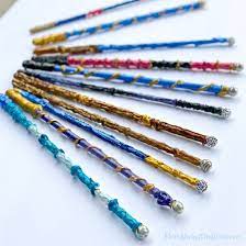 Colourful Harry Potter pencils image
