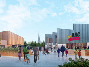 Artists impression of Forge Island
