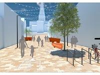 Work to start on new look town centre open spaces