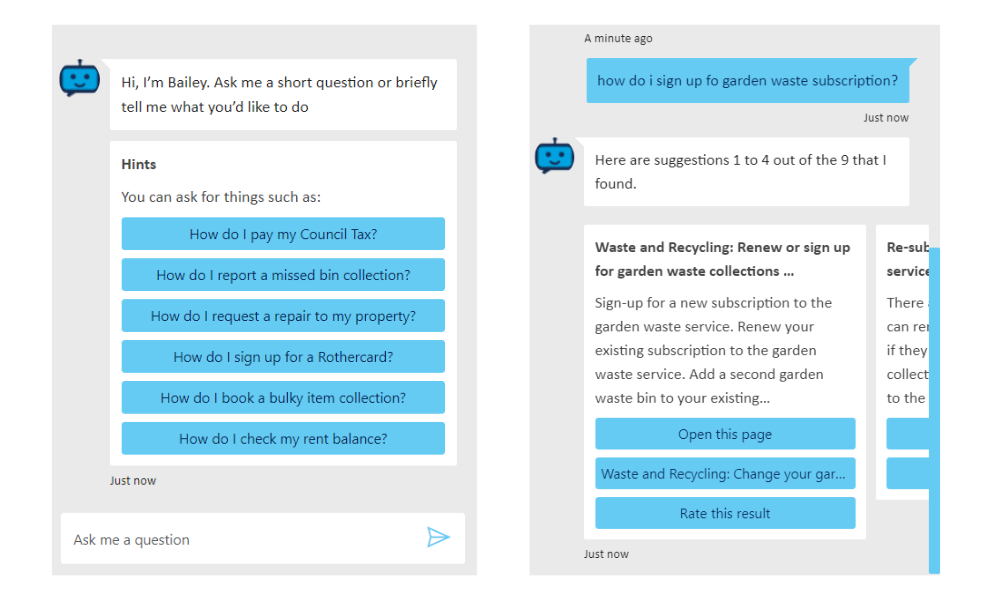 chatbot example dialogue