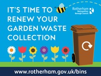 It's time to renew your garden waste collection