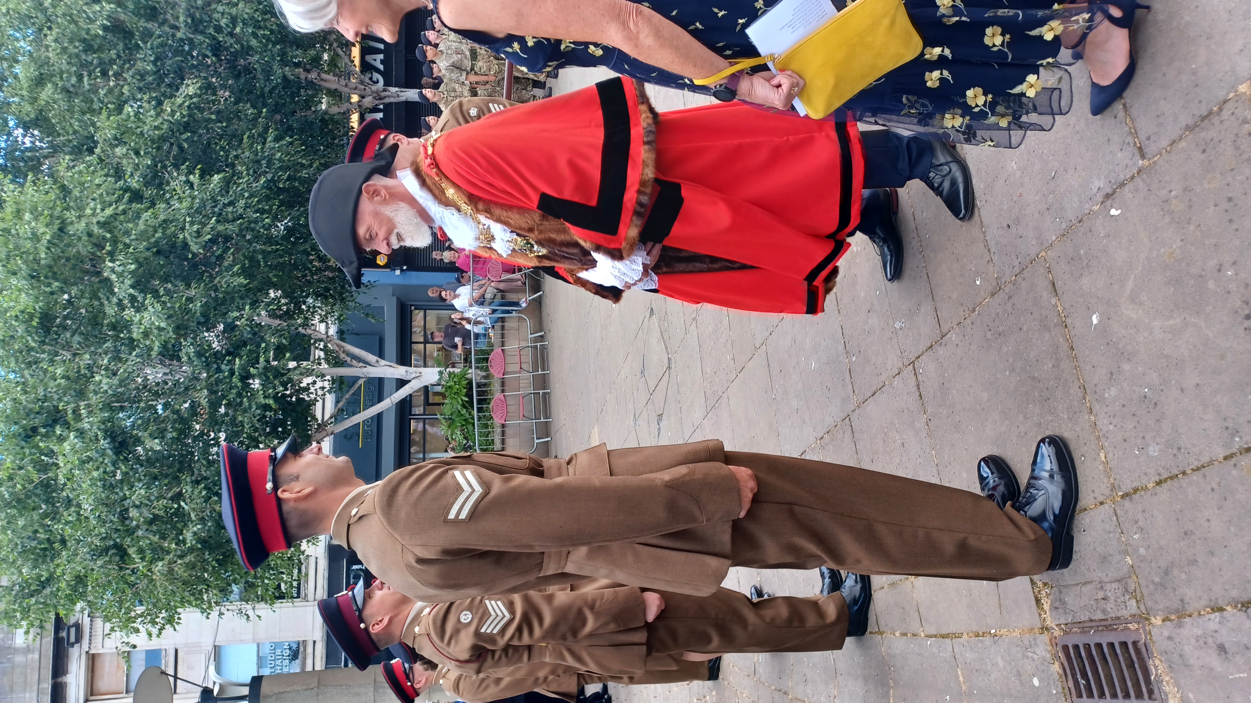 Armed forces day parade 1