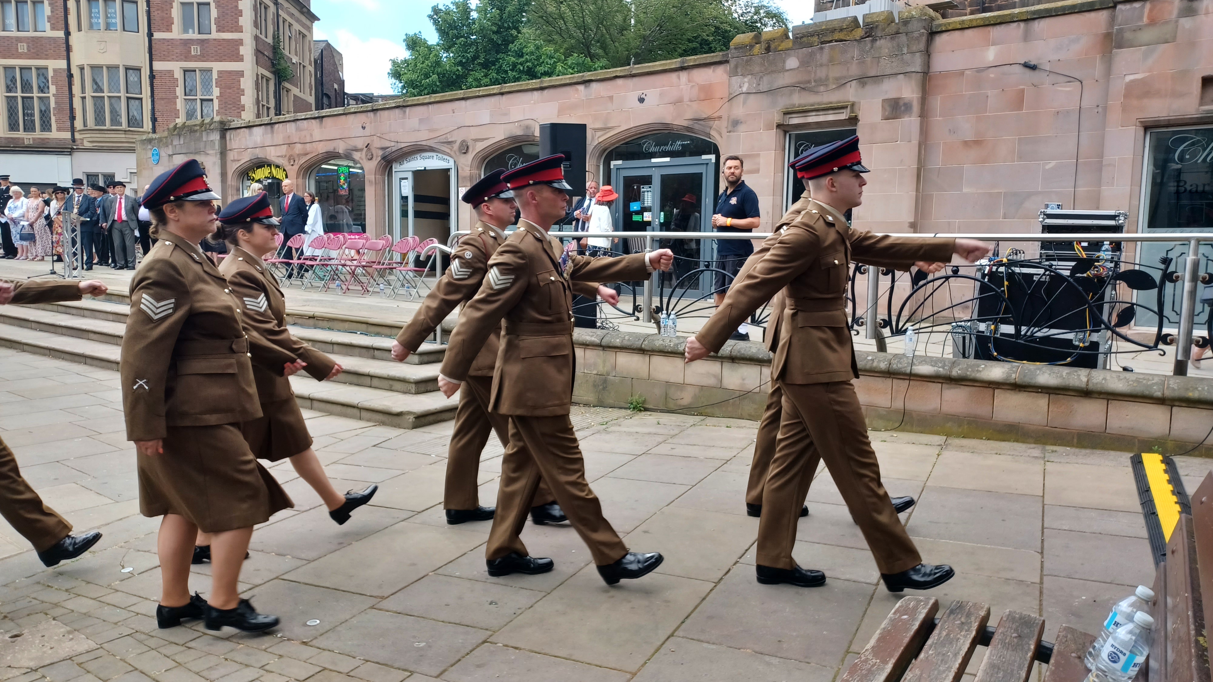 Armed forces day parade 3
