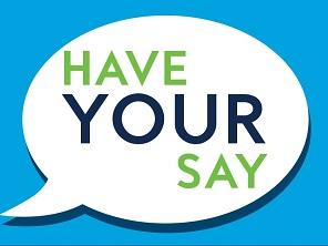 Have your say artwork