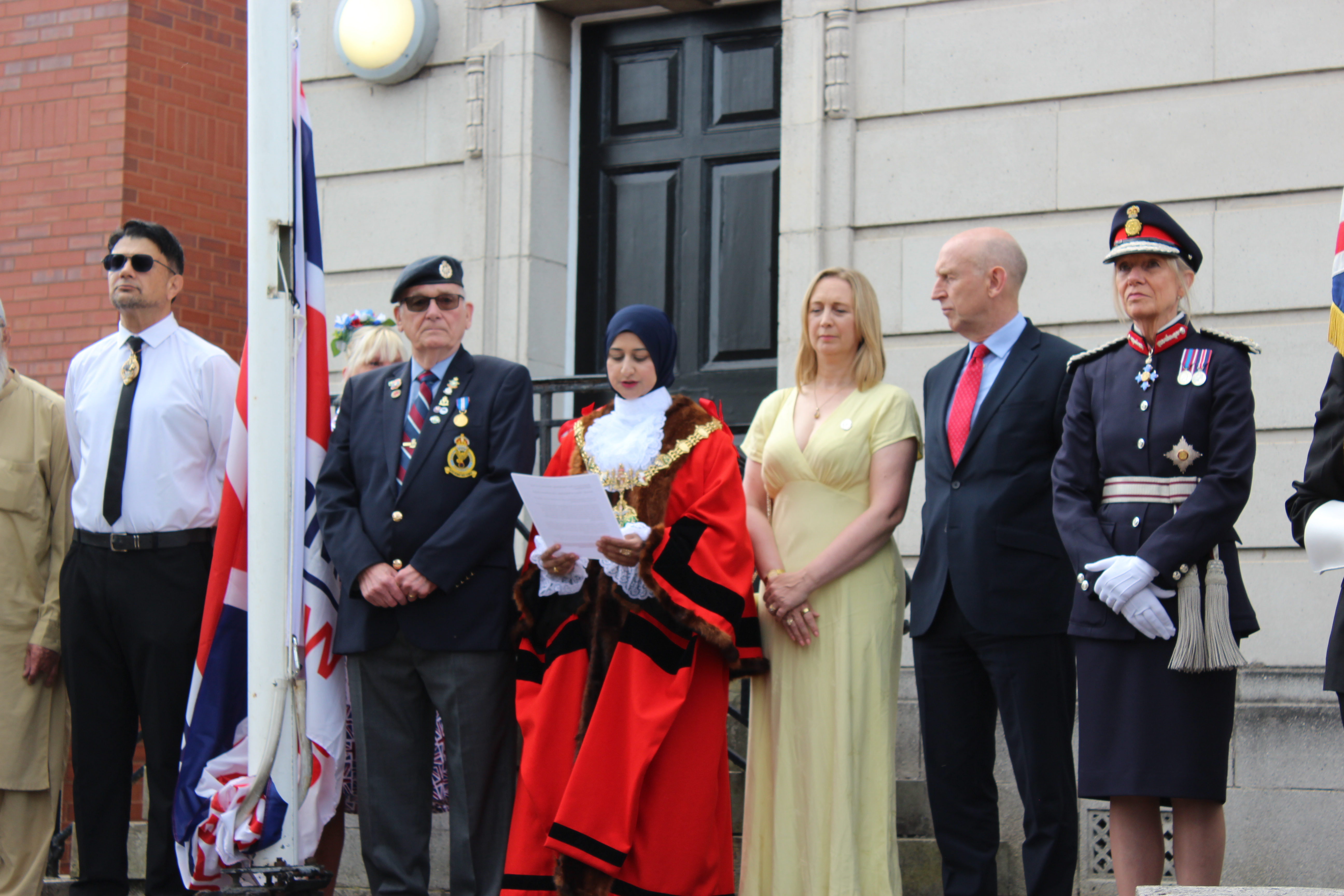 The Mayor's speech