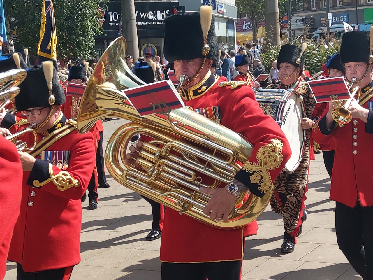 Army band in Rotherham