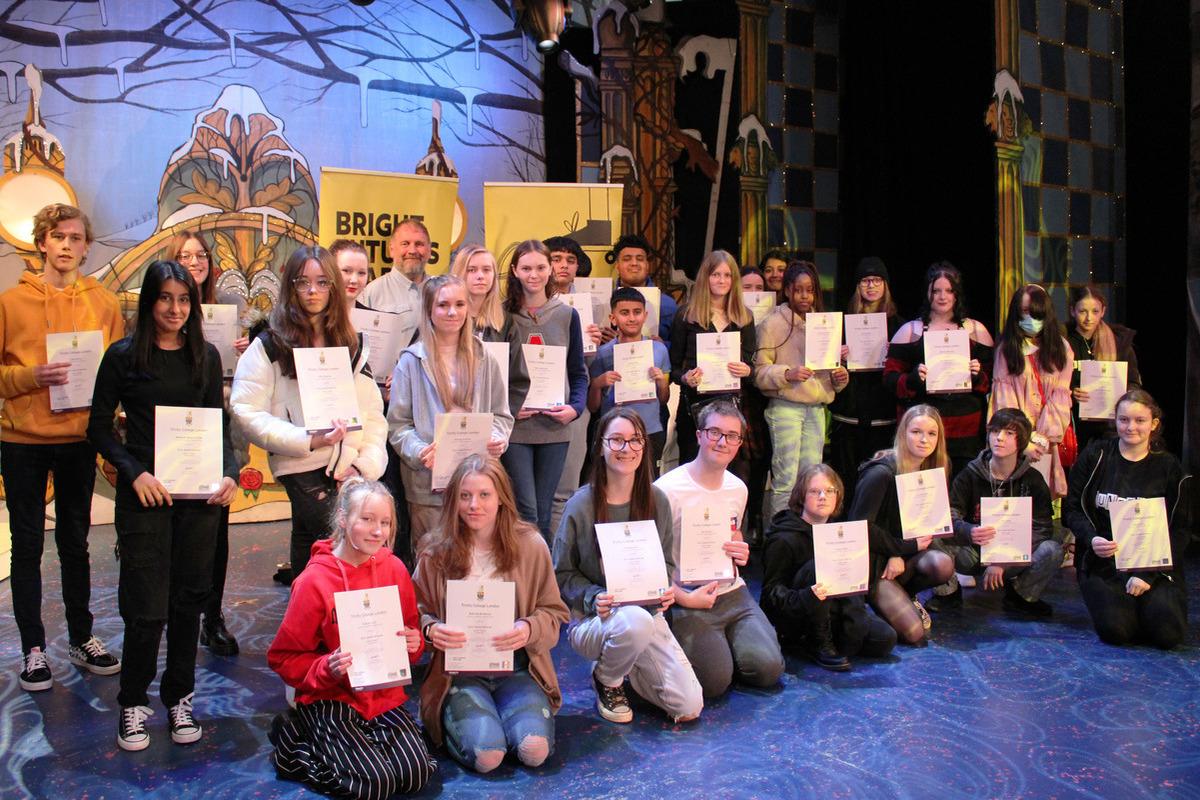 Arts award group pic 1