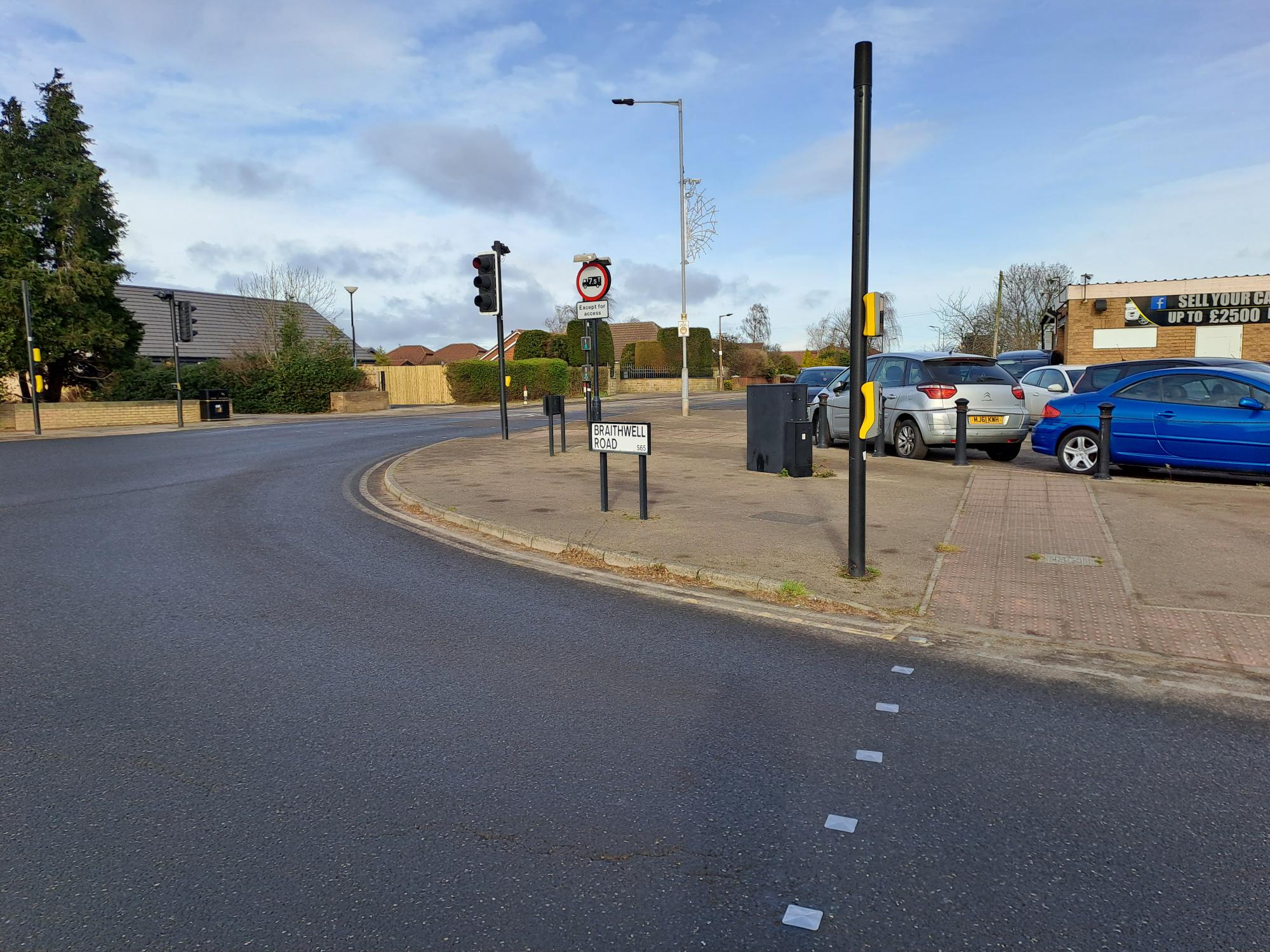 Braithwell road junction