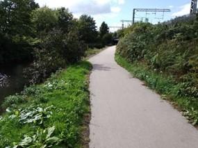 Canal towpath near rotherham united stadium
