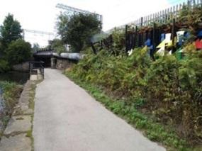 Canal towpath near ickles lock