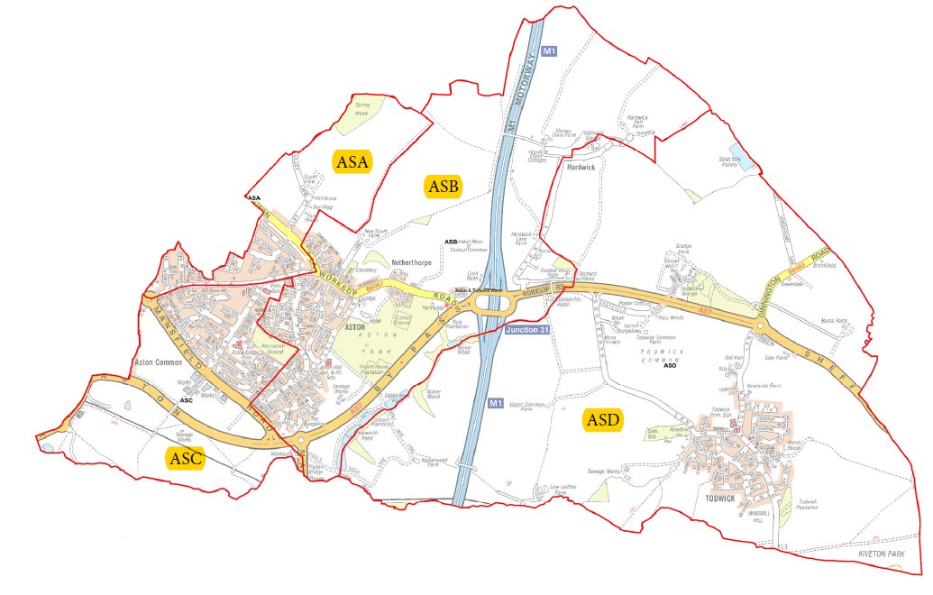 Current polling districts and polling places for Aston and todwick