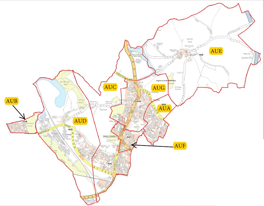 Current polling districts and polling places for aughton and swallownest