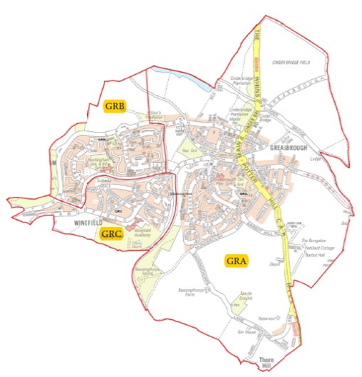 Current polling districts and polling places for greasbrough