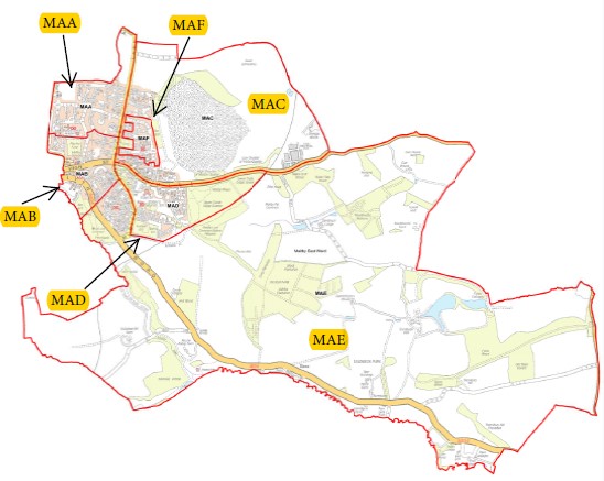 Current polling districts and polling places for maltby east