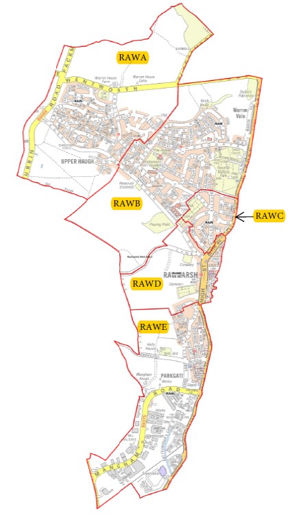 Current polling districts and polling places for rawmarsh west