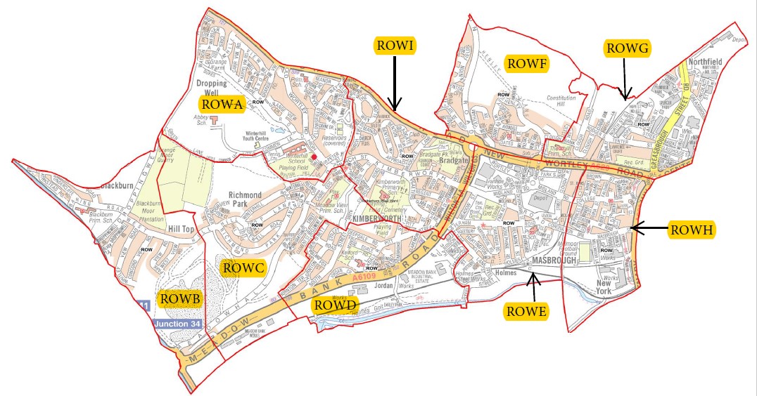 Current polling districts and polling places for rotherham west