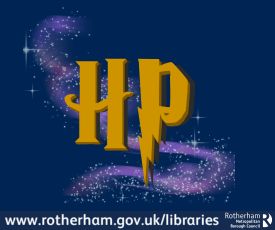 Harry Potter Logo for the Dinnington Craft Night event.
