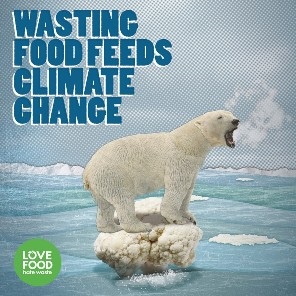 Wasting food feeds climate change