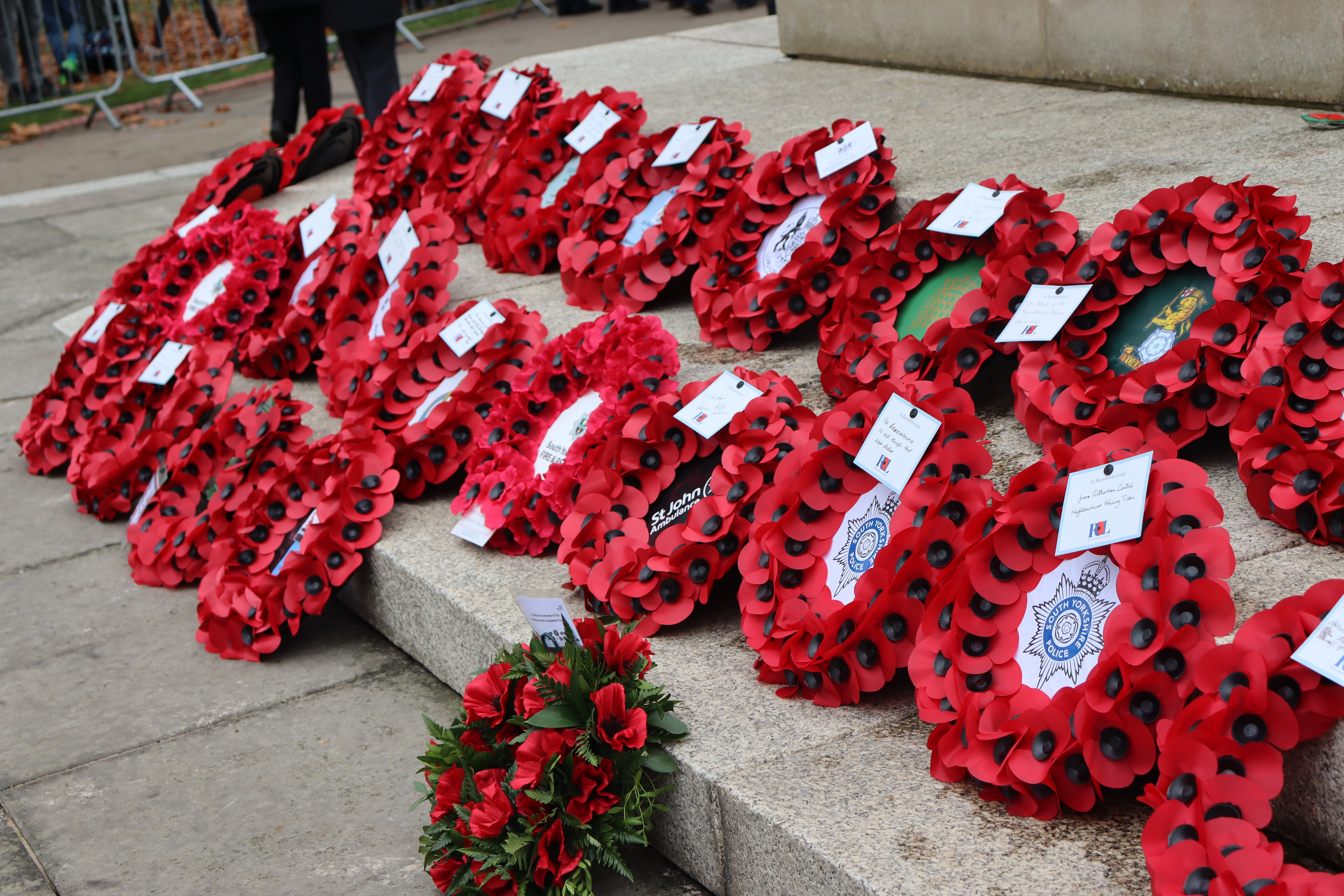 Poppy Reefs at the Cenotaph