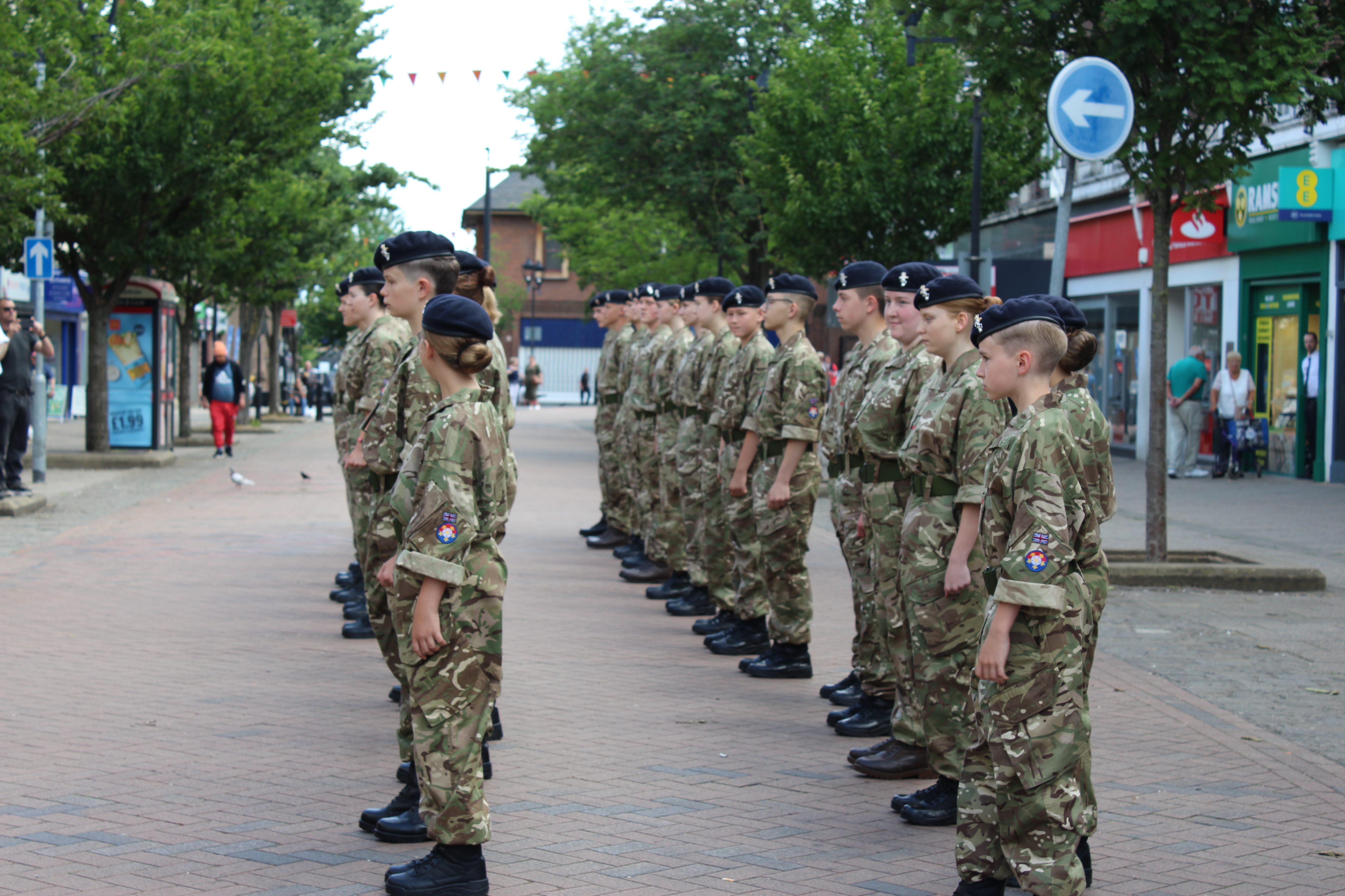 Armed forces day parade 22