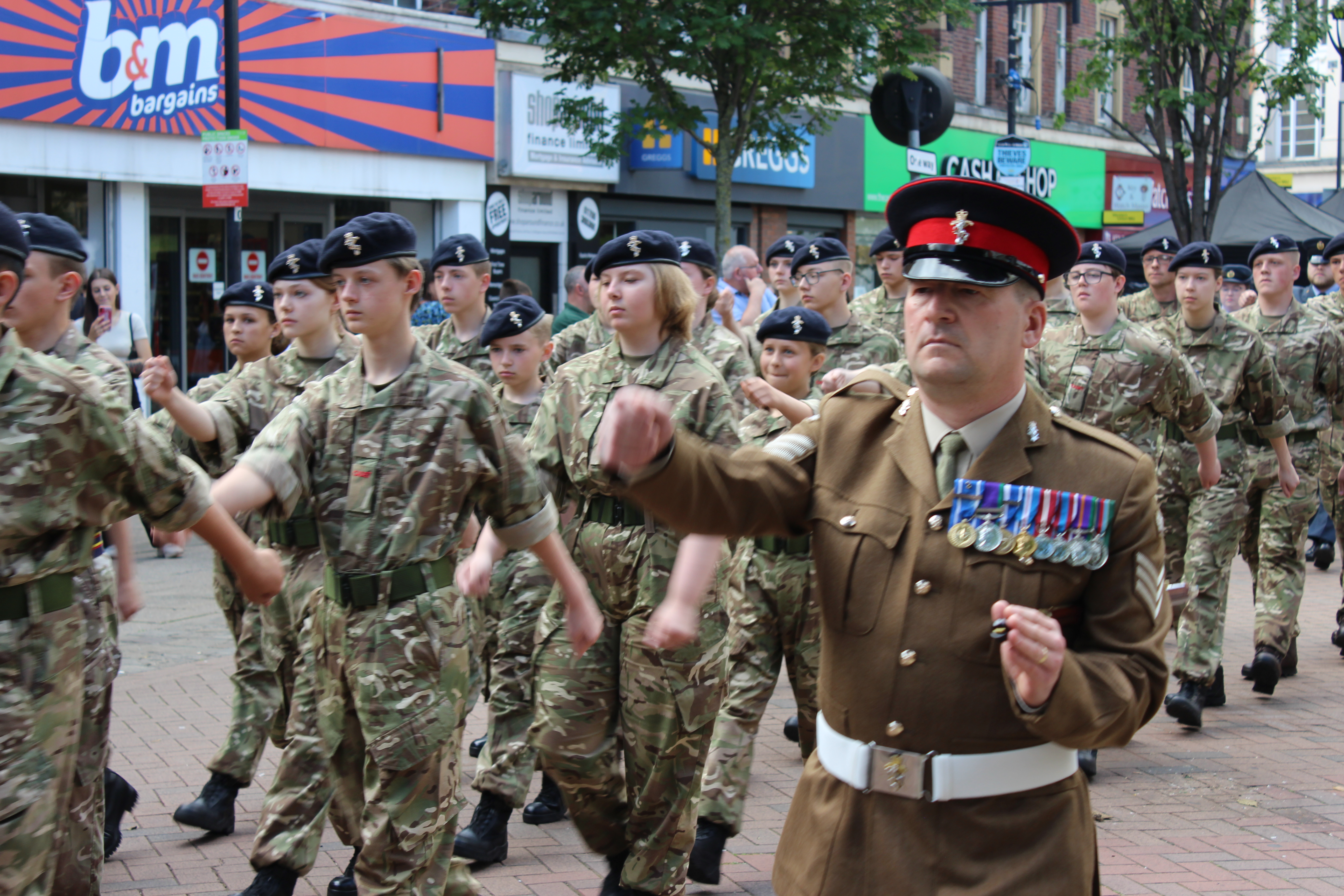 Armed forces day parade 18