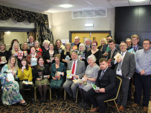 Councillors supporting Take 10 at Rotherham Town Hall.