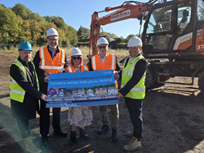 Ground broken on Rotherham Council’s newest housing development