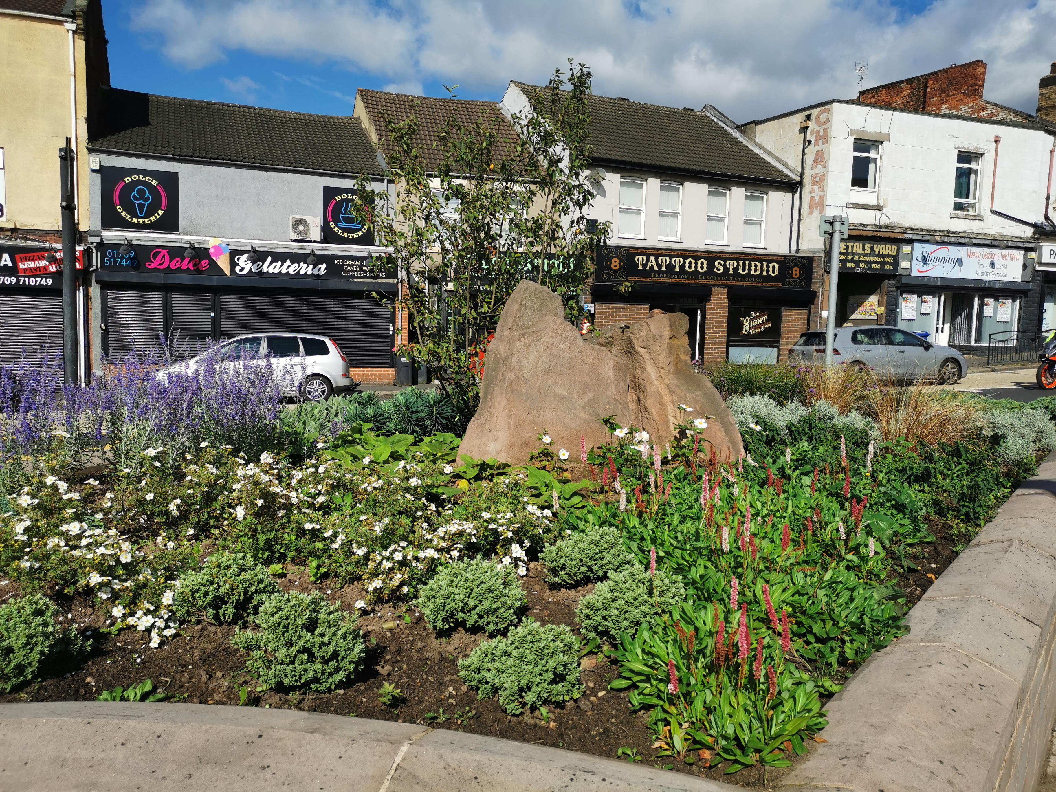 Rawmarsh flower beds