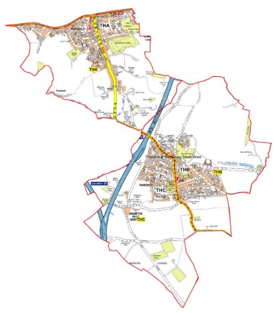 Proposed polling districts and polling places for Thurcroft and wickersley south