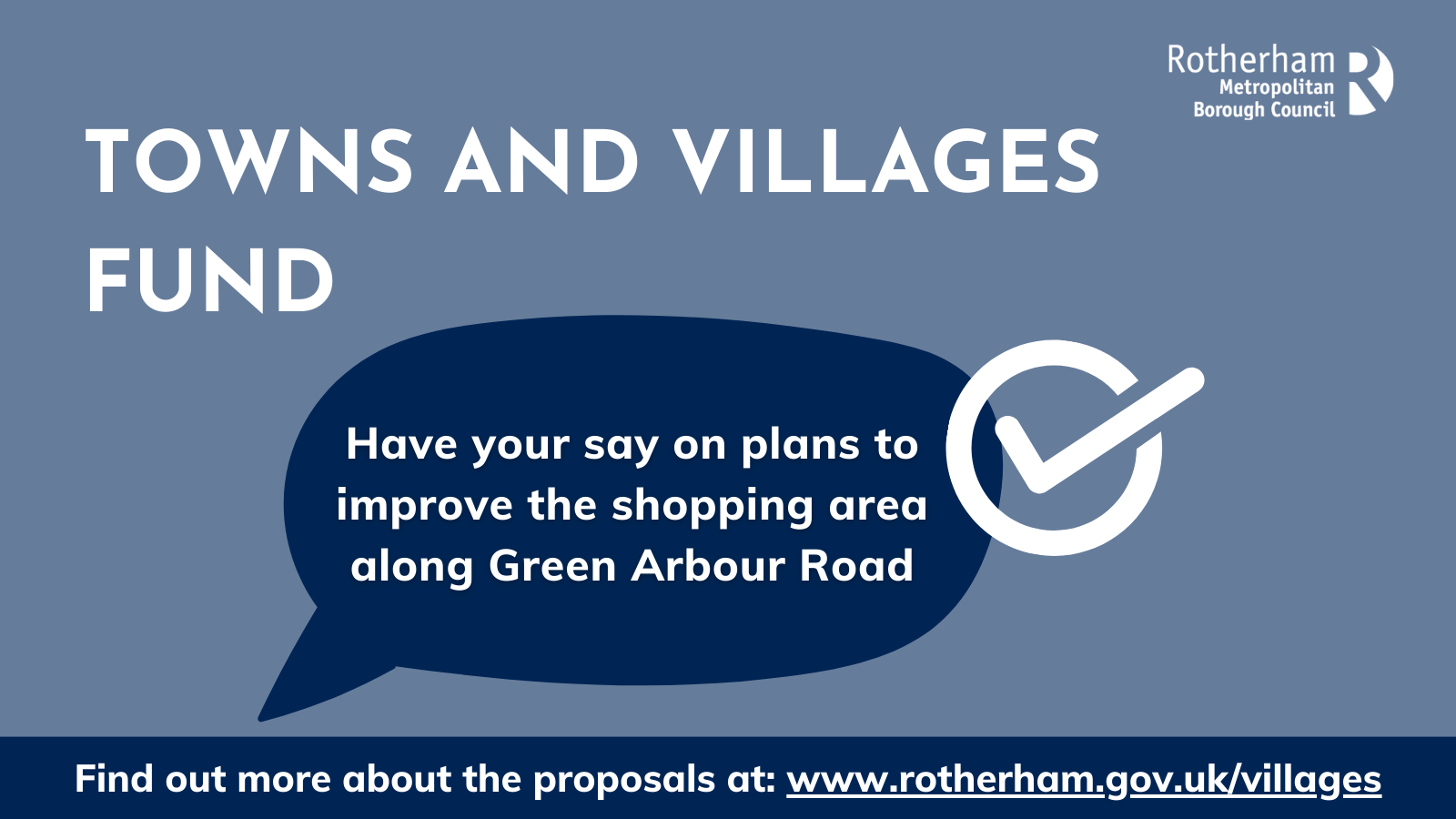 Consultation event - Towns and Villages Fund
