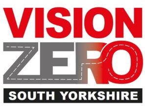 Vision Zero South Yorkshire logo in words
