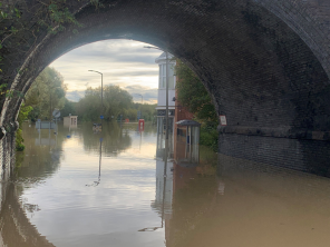 Flooding in Catcliffe