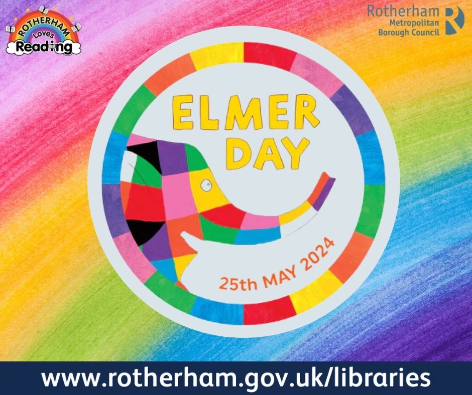 Elmer's day event at Mowbray Gradens library