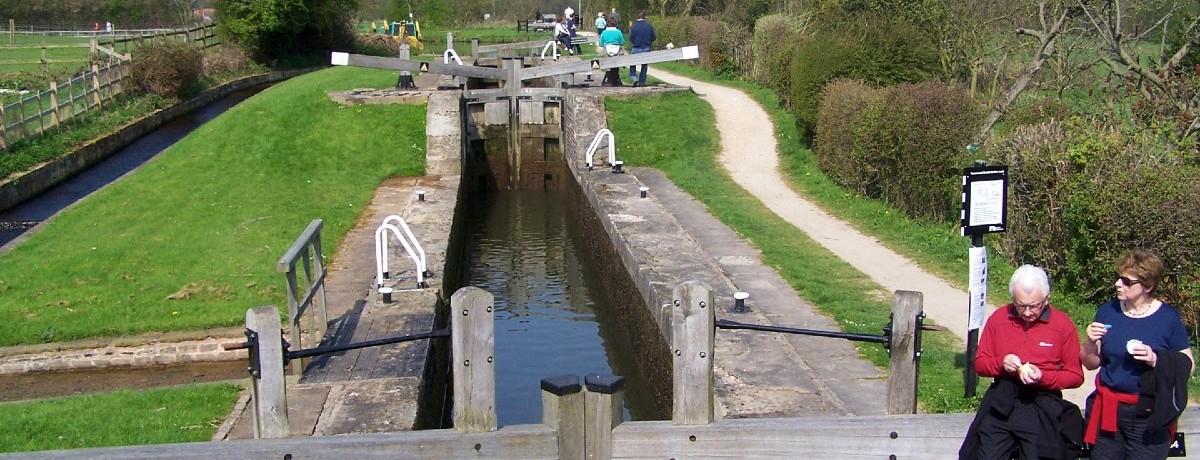 A canal lock