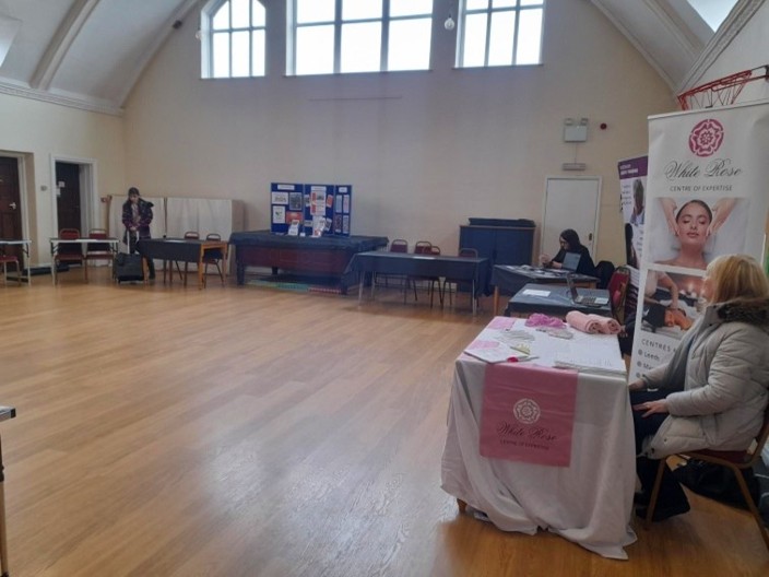 Brampton Job Club table display