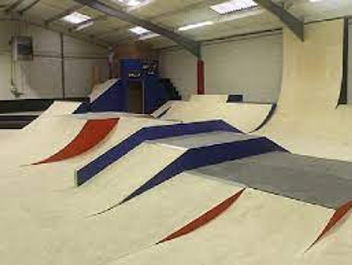 Dexx Lifeskills skate and BMX ramps