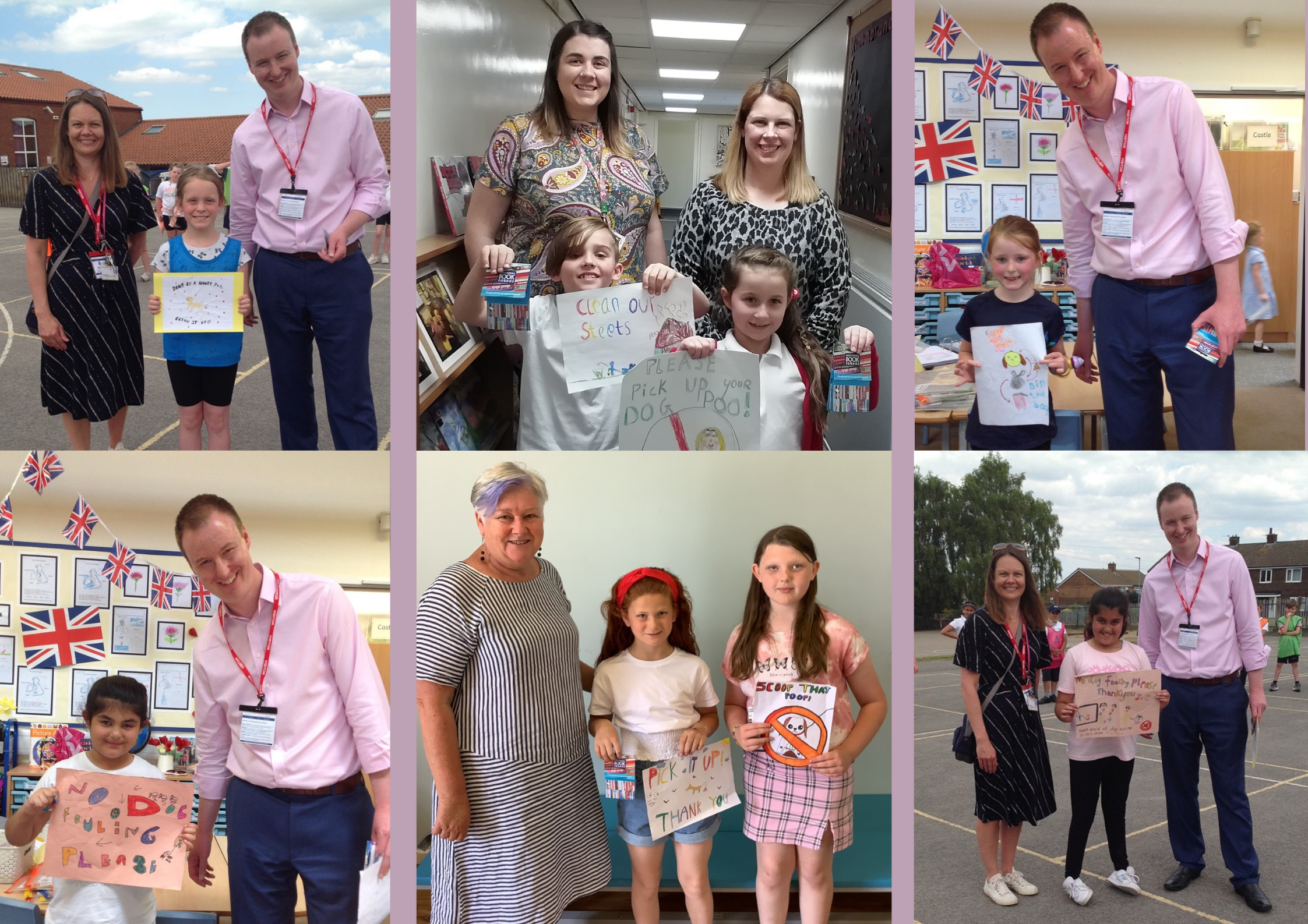 Dog fouling winners collage