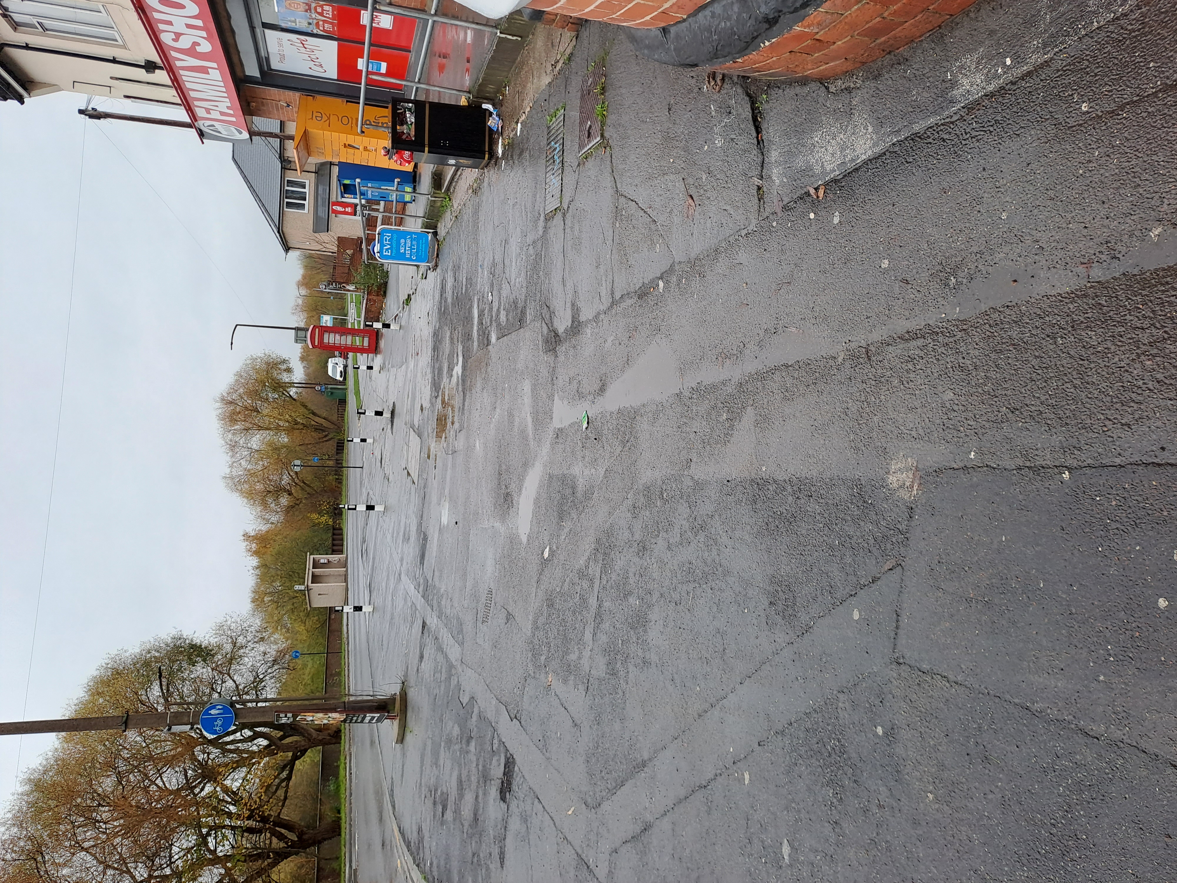 Empty street rother vale