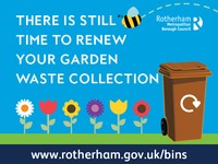 There's still time to renew your garden waste collection
