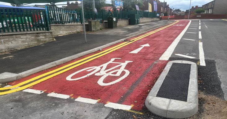 Moor Road Cycle Path