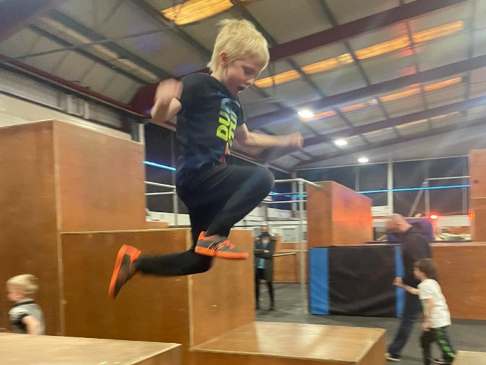NovaCity boy jumping from block