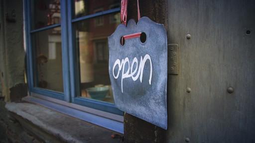 A shop doorway