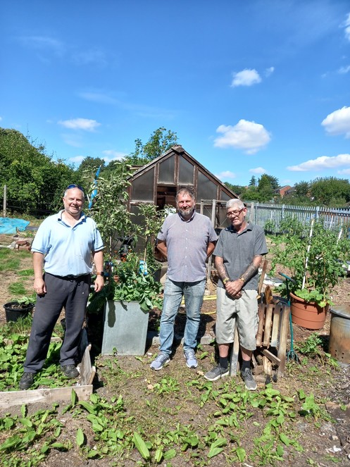 Rawmarsh community allotment