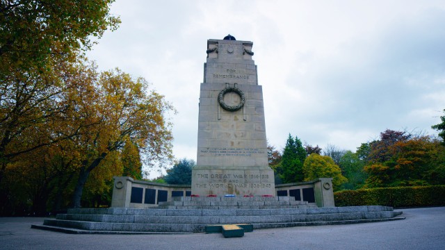 Rotherham Remembrance Memorial in Clifton Park