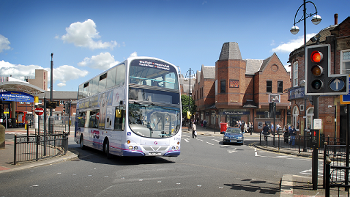 photo of a rotherham bus