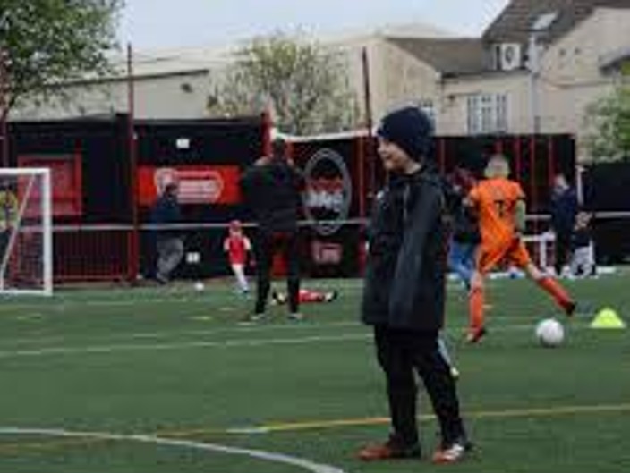 RUCST boy playing football