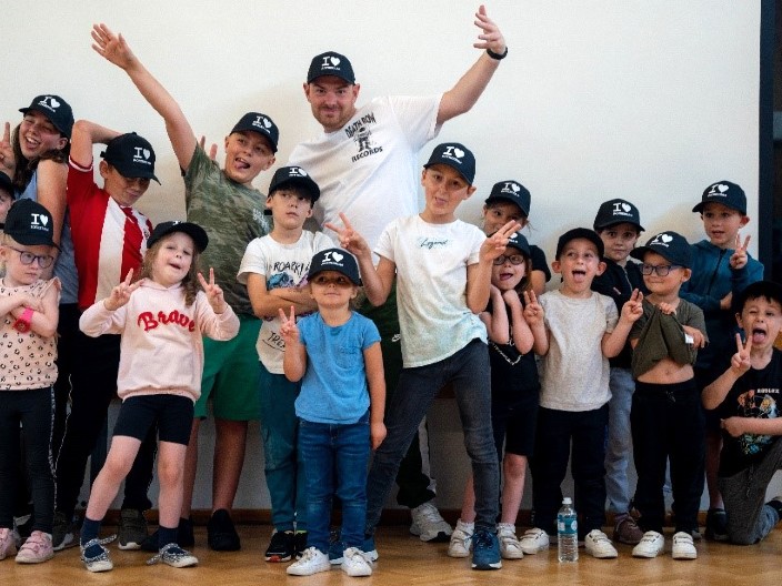 U DO IT Dance group of young people and instructor