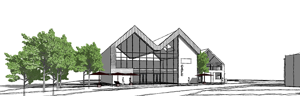 Wath library proposal option 1 view 2