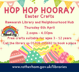 Hip Hop Hooray Easter Crafts at Rawmarsh Library